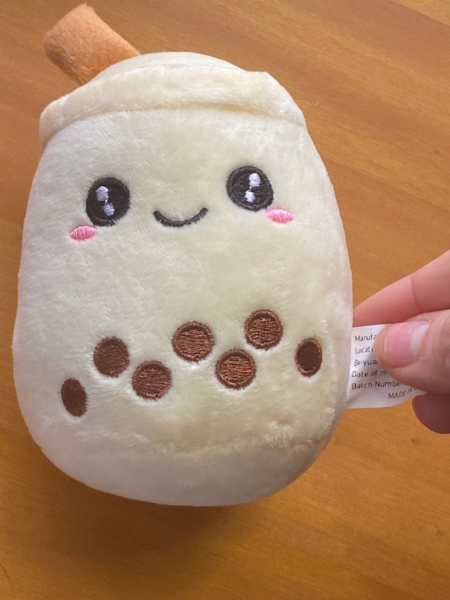 Boba Plush Keychain, Milk Tea Stuffie, Kawaii Accessories