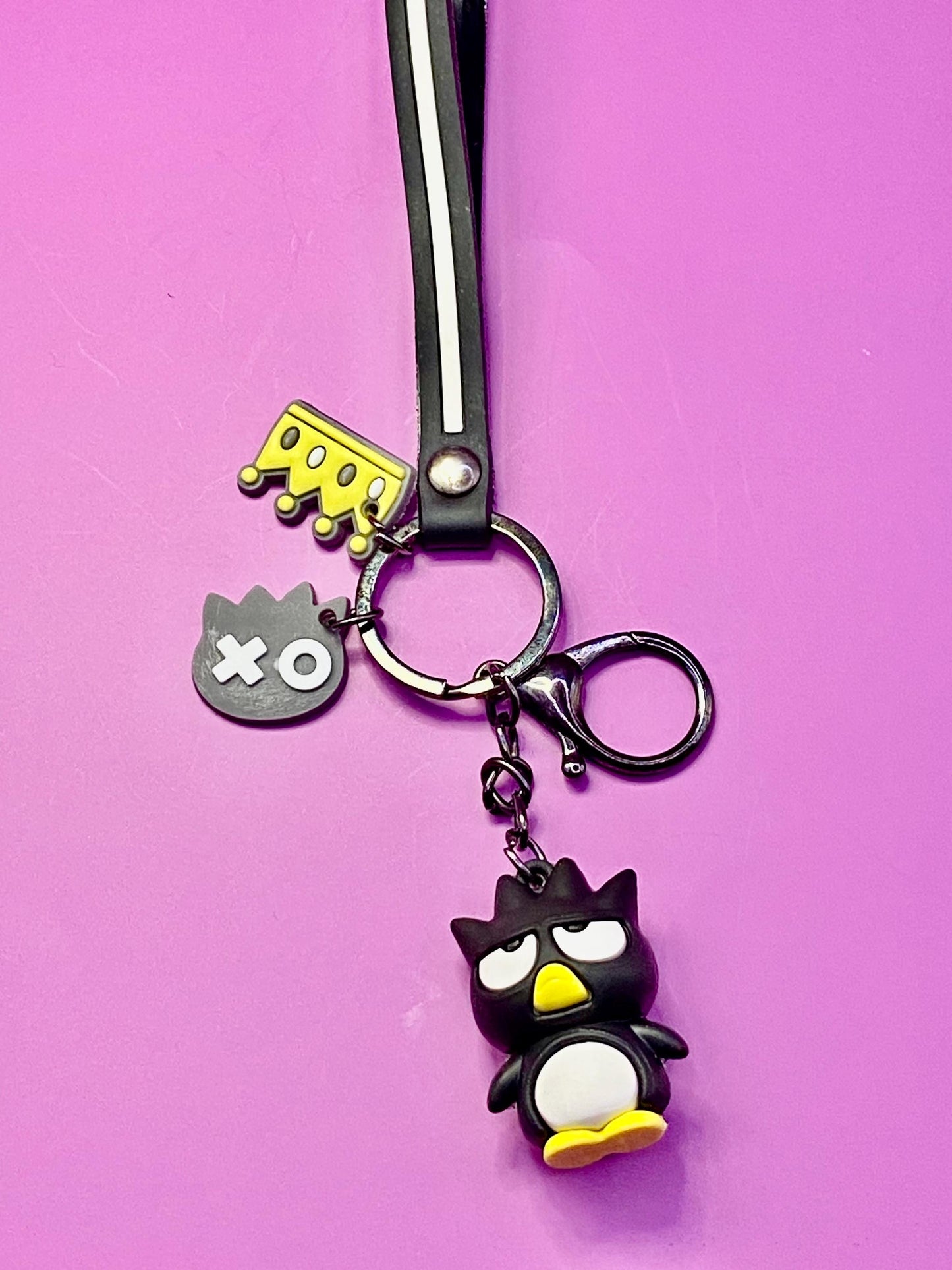 Sanrio Keychain with Phone Strap, Kawaii Keychains, Hello Kitty, Keropi, Cinnamorrol