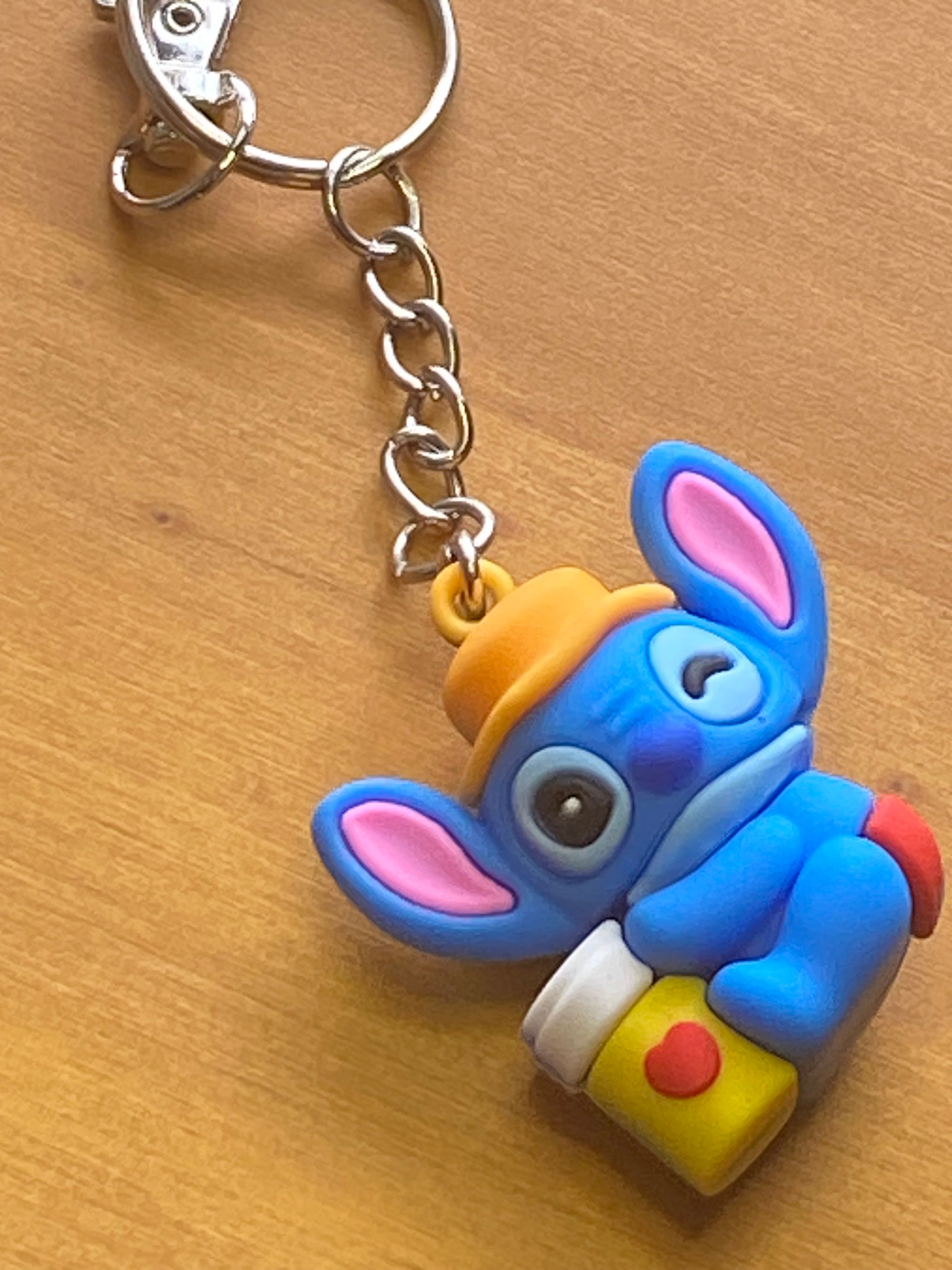 Stitch Keychain, Disney Themed Keychain, Ohana Means Family, Lilo and Stitch