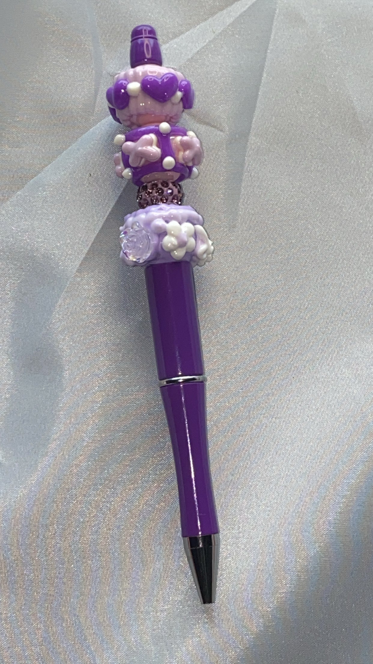 Coquette Beaded Pens, Kawaii & Coquette Accessories, Aesthetic Writing Pen, Desk Accessories,