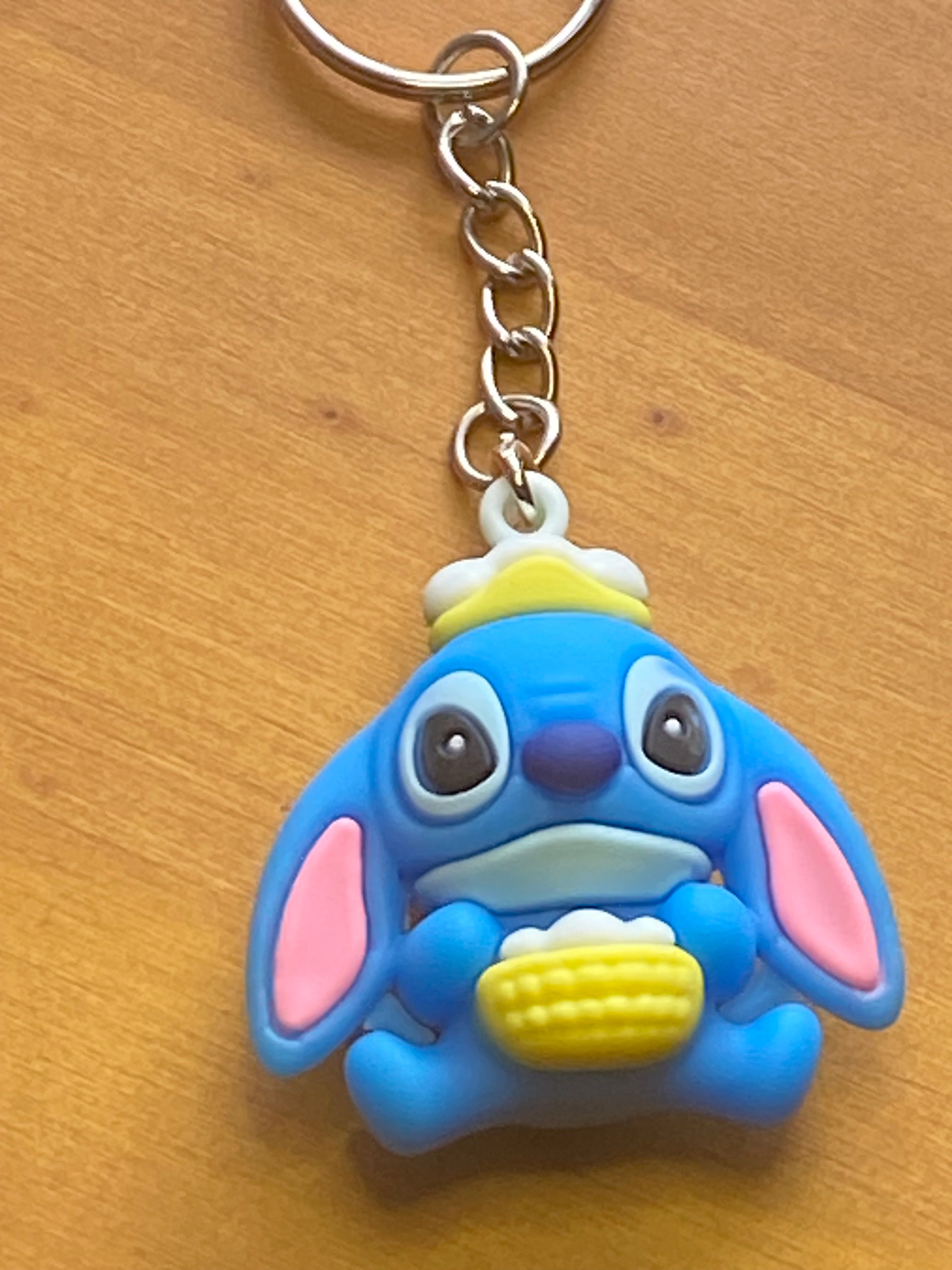 Stitch Keychain, Disney Themed Keychain, Ohana Means Family, Lilo and Stitch