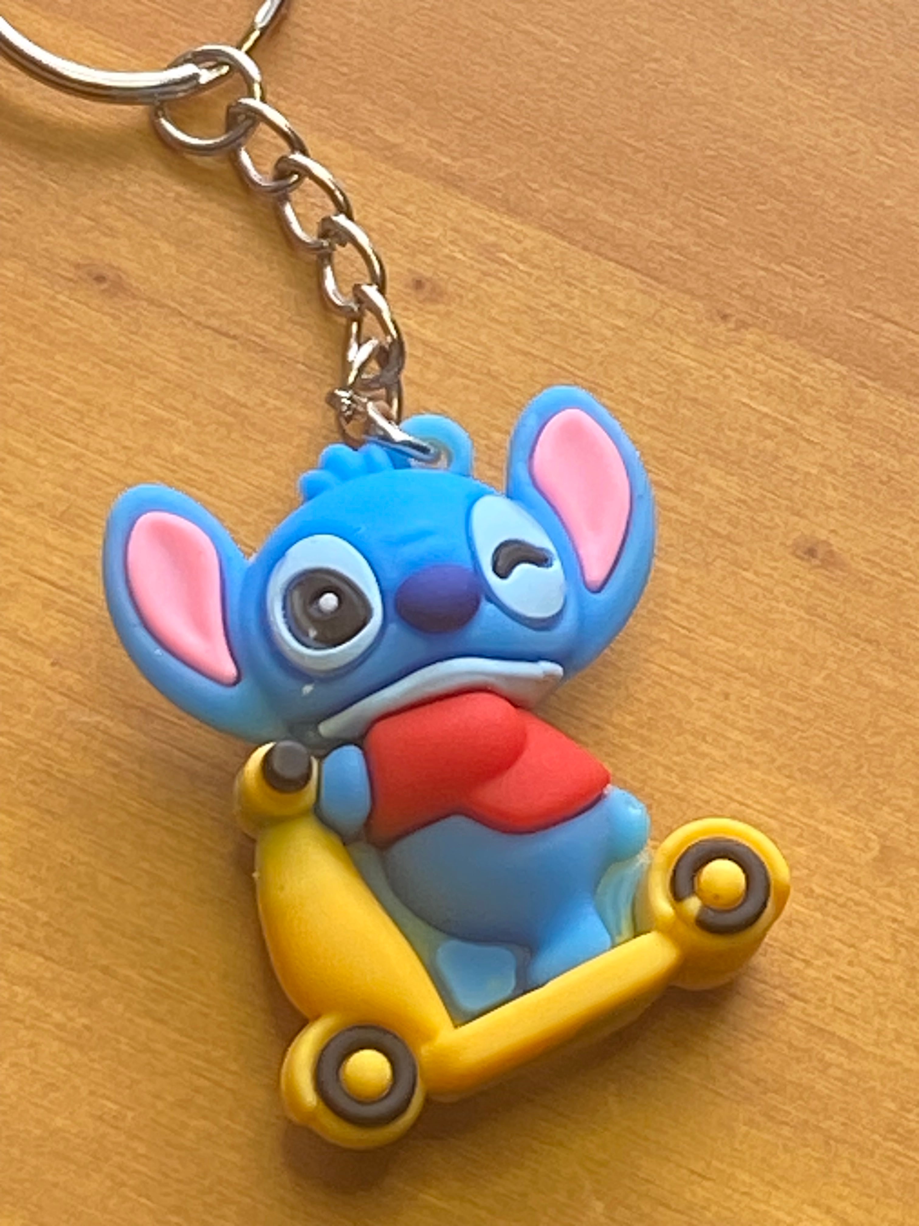 Stitch Keychain, Disney Themed Keychain, Ohana Means Family, Lilo and Stitch