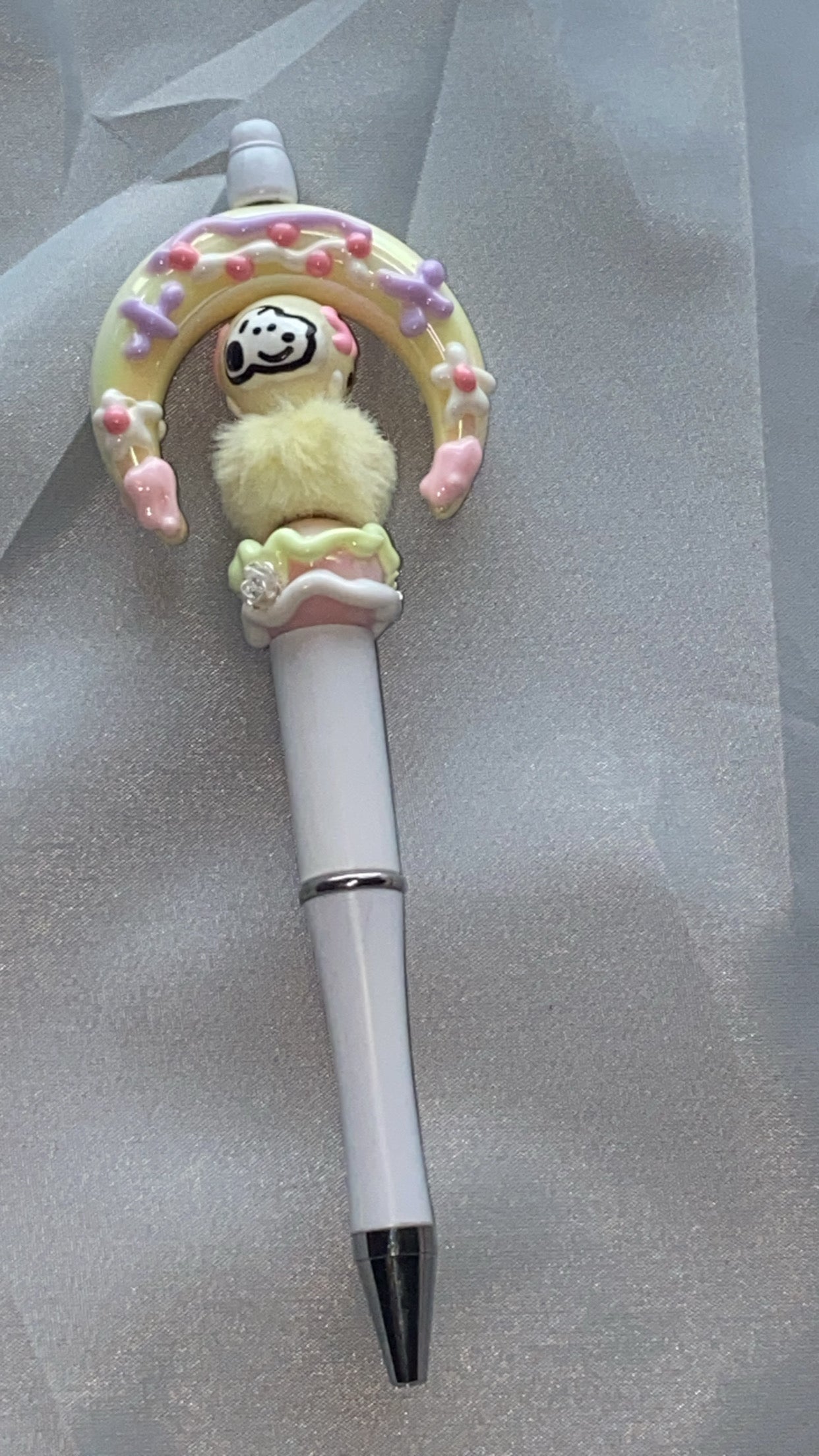 Coquette Beaded Pens, Kawaii & Coquette Accessories, Aesthetic Writing Pen, Desk Accessories,