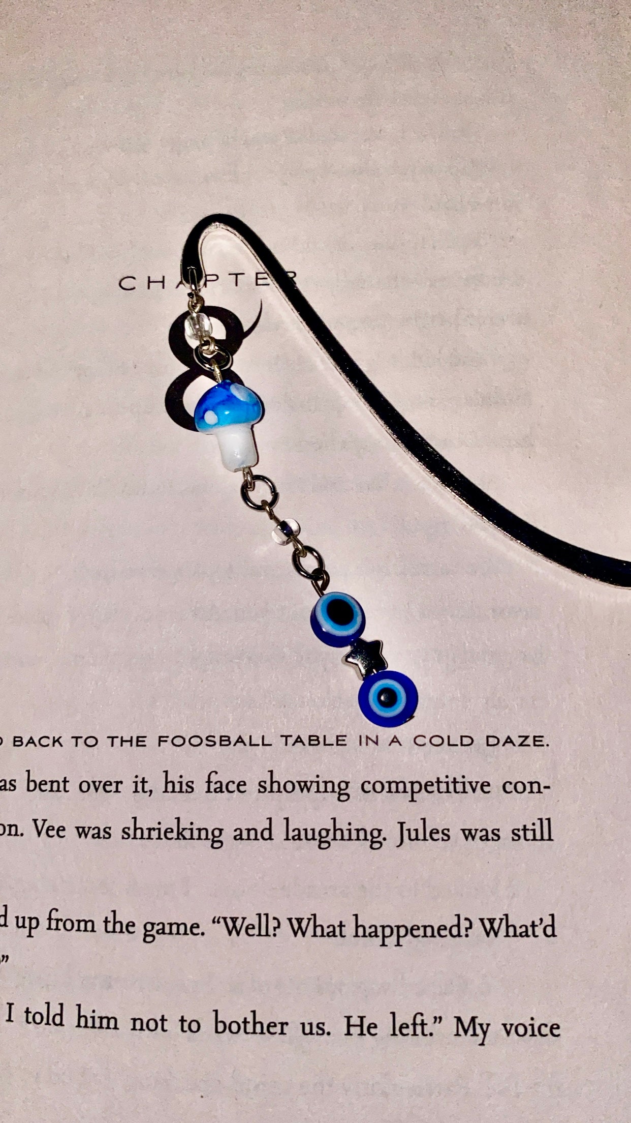 Beaded Bookmark, Dangle Charm Bookmark, Cute Book Gift, Book Lover Gift, Cute Bookish Gifts Bookmark Charm