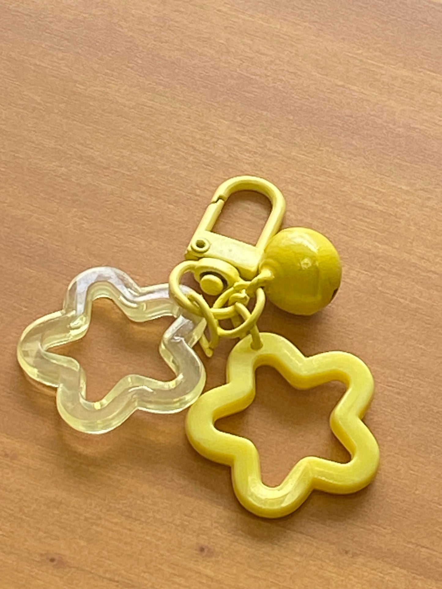Star Keychain with Bell, Phone Charm, Stanley Cup Charm