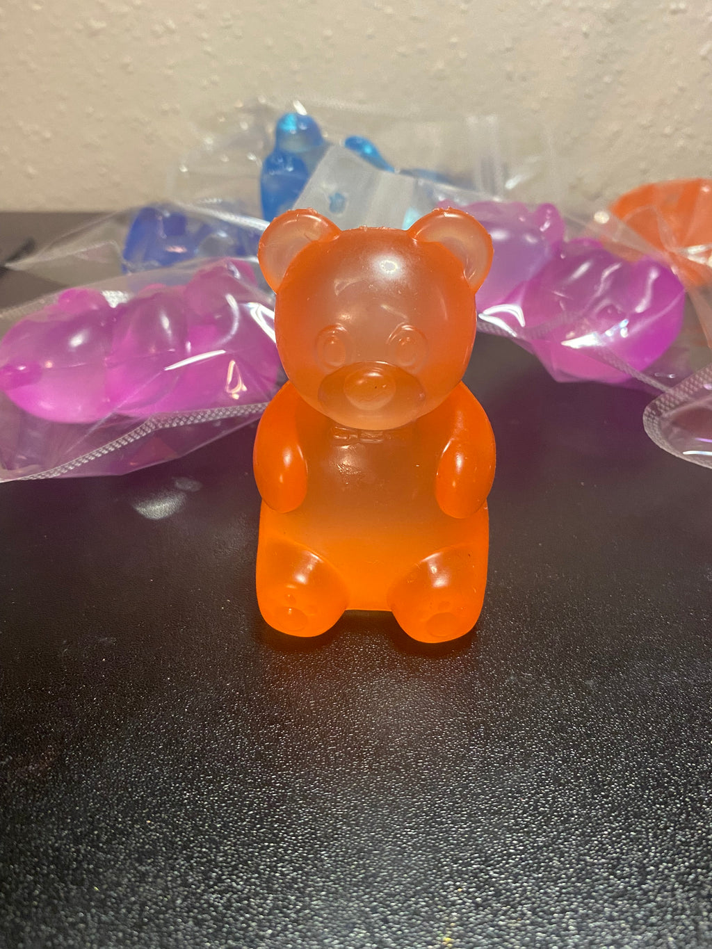 Stress Gummy Bear Squish Toys, Sensory Toy, Slow Squeeze Toy, Stress Relief