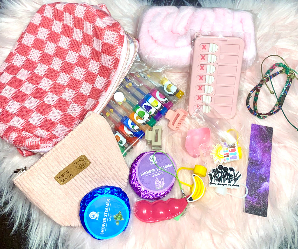 OG Self Care Kit, Self Care Gift, Gifts for Mental Health, Spa Gift Set, Fidget Toys & Habit Trackers, Hygge Care Package, Self Care for Women