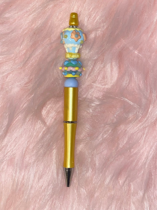 Hot Air Balloon Beaded Pen