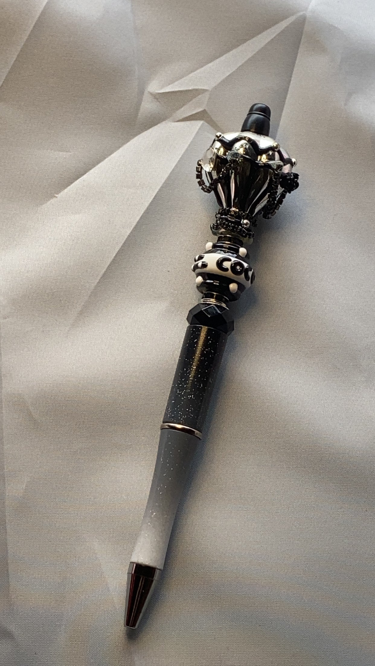 Coquette Hot Air Balloon Beaded Pen, Kawaii Accessories, Aesthetic Writing Pen,