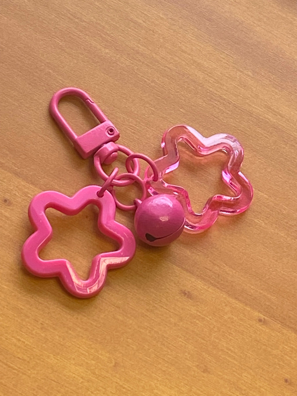 Star Keychain with Bell, Phone Charm, Stanley Cup Charm