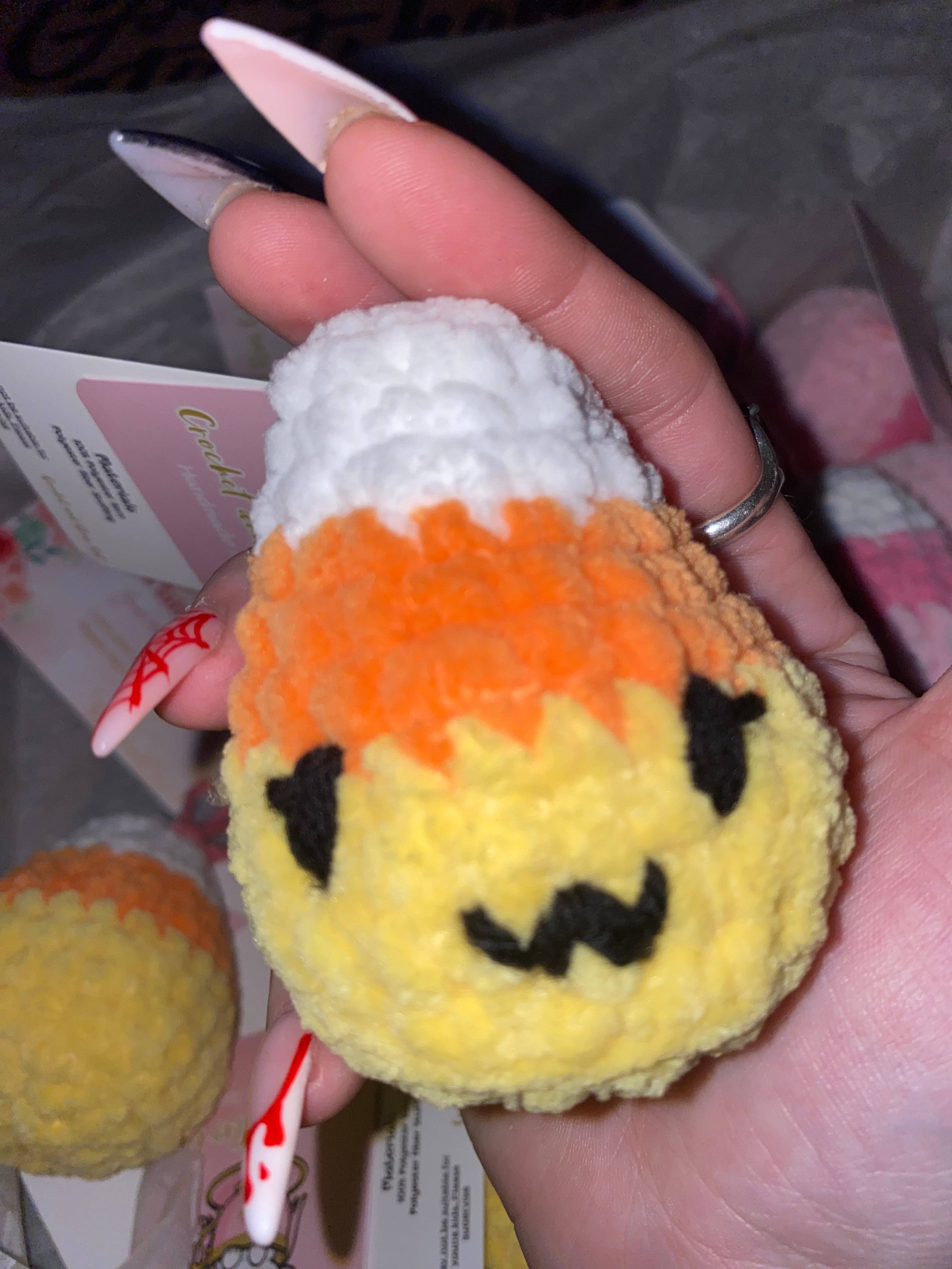 Self Care Boo Basket, Halloween Self Care Kit, Spooky Gift, Candy Corn Fidget Toy, Halloween Pop-it, Candy Corn Plush, Halloween Accessories,