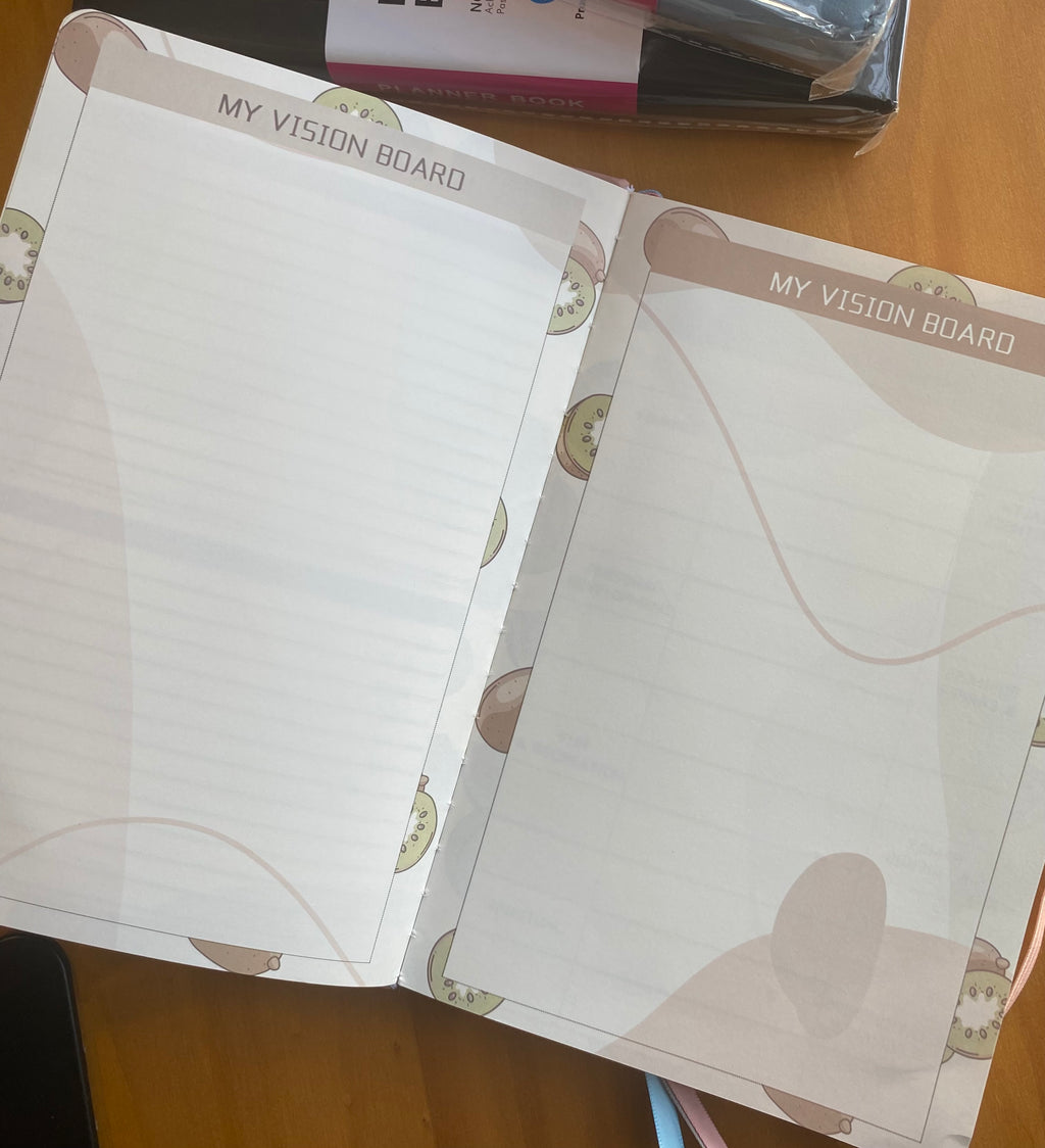 Self Care Planner, Undated Weekly Planner, Habit Trackers, Vision Board, Goal Setting, Self Growth Journal, Wellness Journal