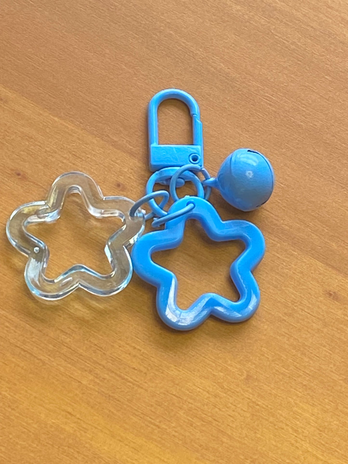 Star Keychain with Bell, Phone Charm, Stanley Cup Charm