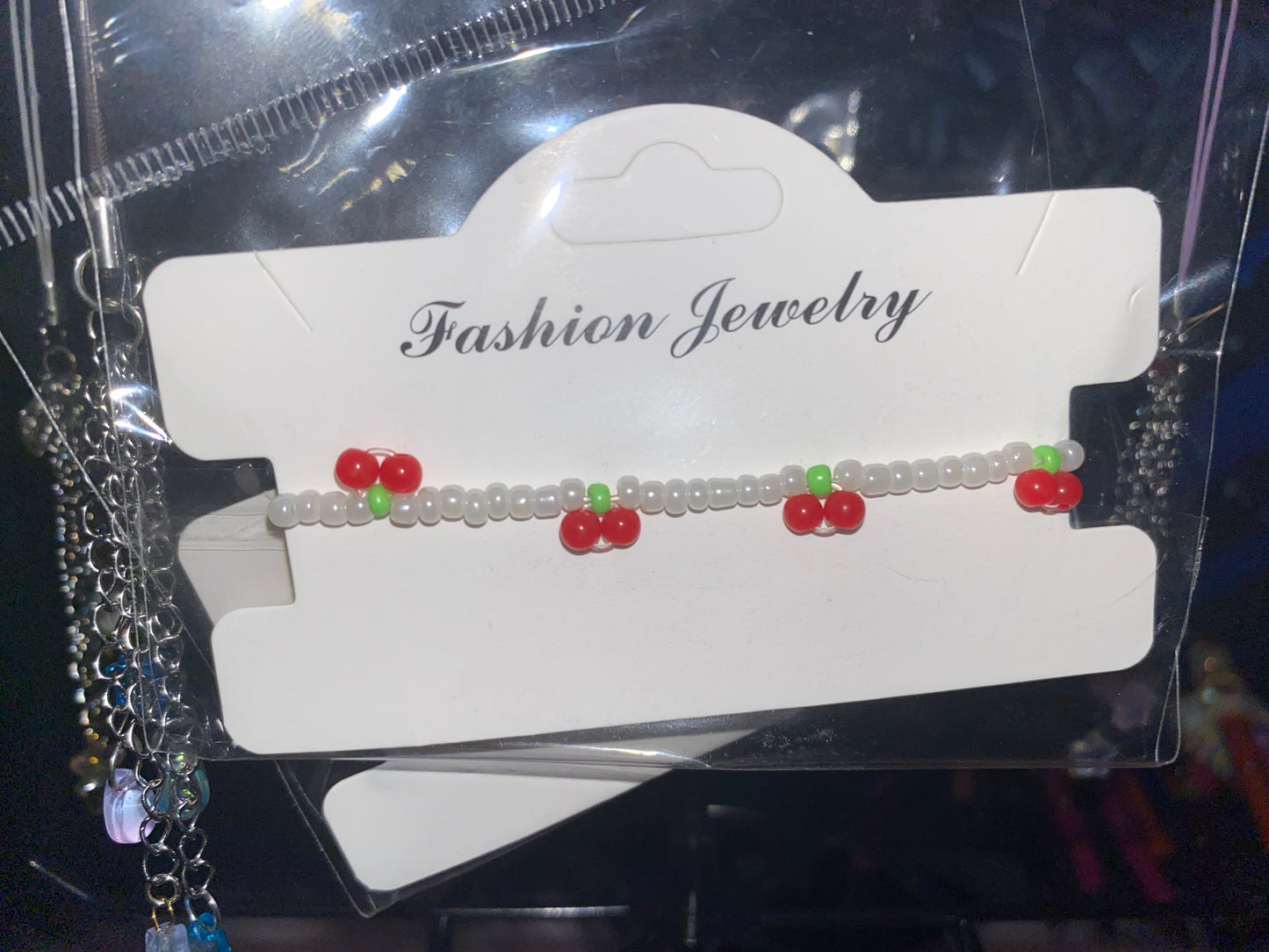 Cherries Stretchy Bracelet