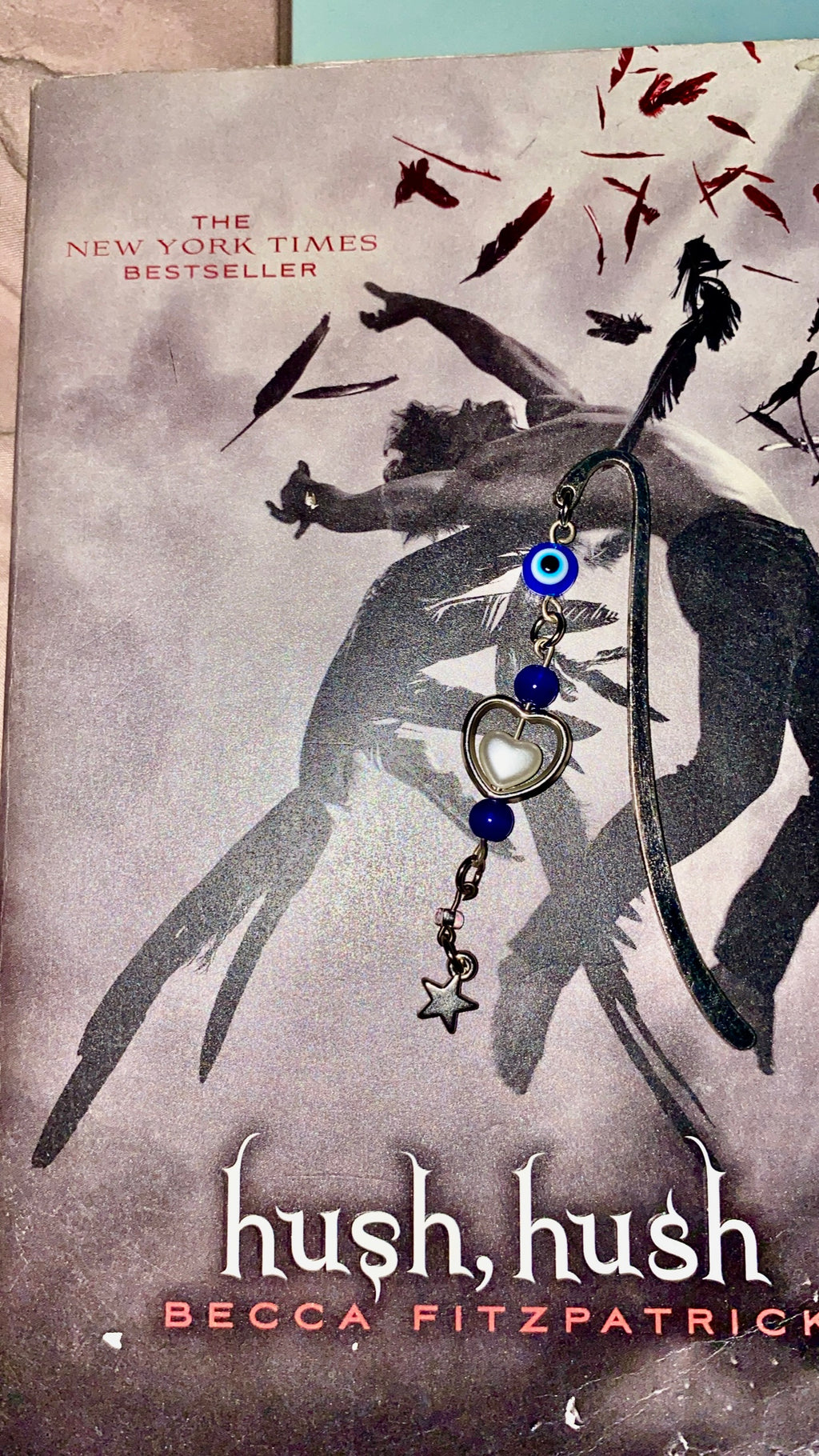 Beaded Bookmark, Dangle Charm Bookmark, Cute Book Gift, Book Lover Gift, Cute Bookish Gifts Bookmark Charm