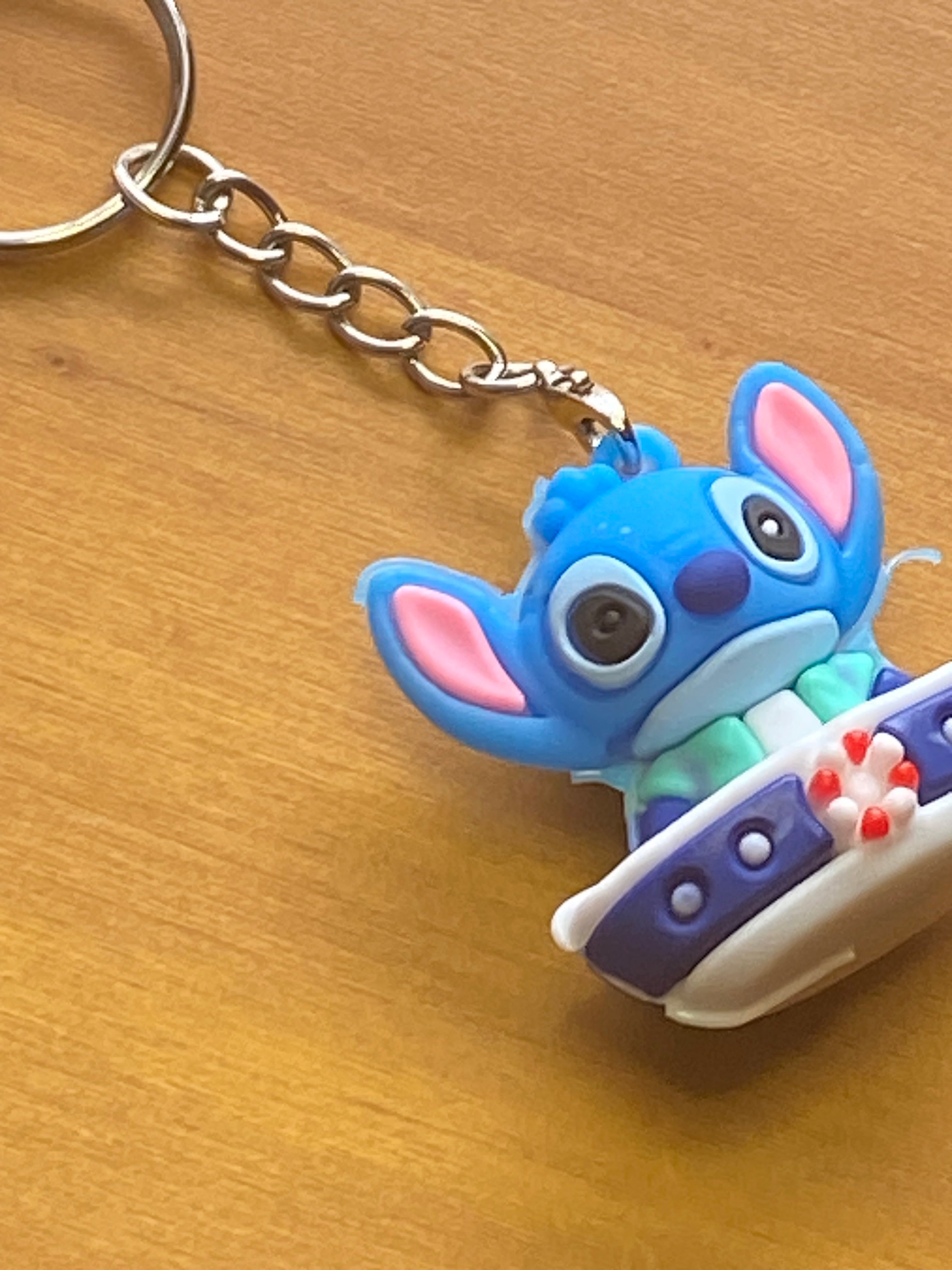 Stitch Keychain, Disney Themed Keychain, Ohana Means Family, Lilo and Stitch