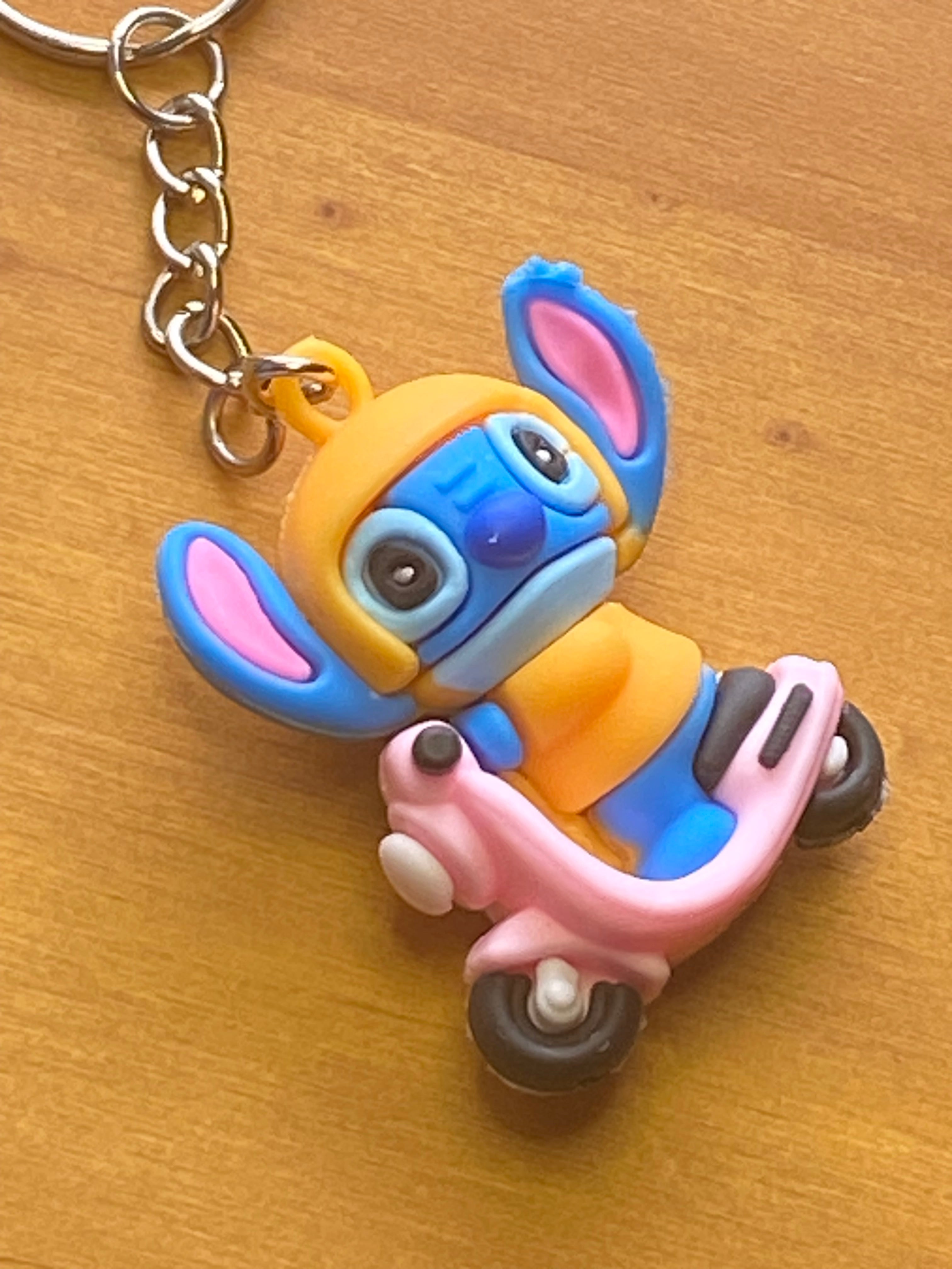 Stitch Keychain, Disney Themed Keychain, Ohana Means Family, Lilo and Stitch