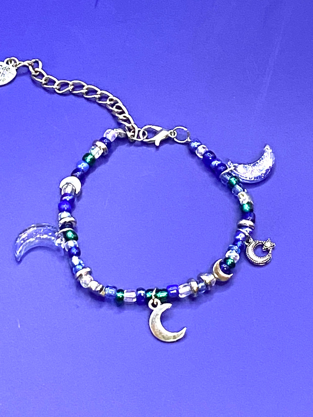 Spacey Charm Bracelet•Space Themed Charm Bracey