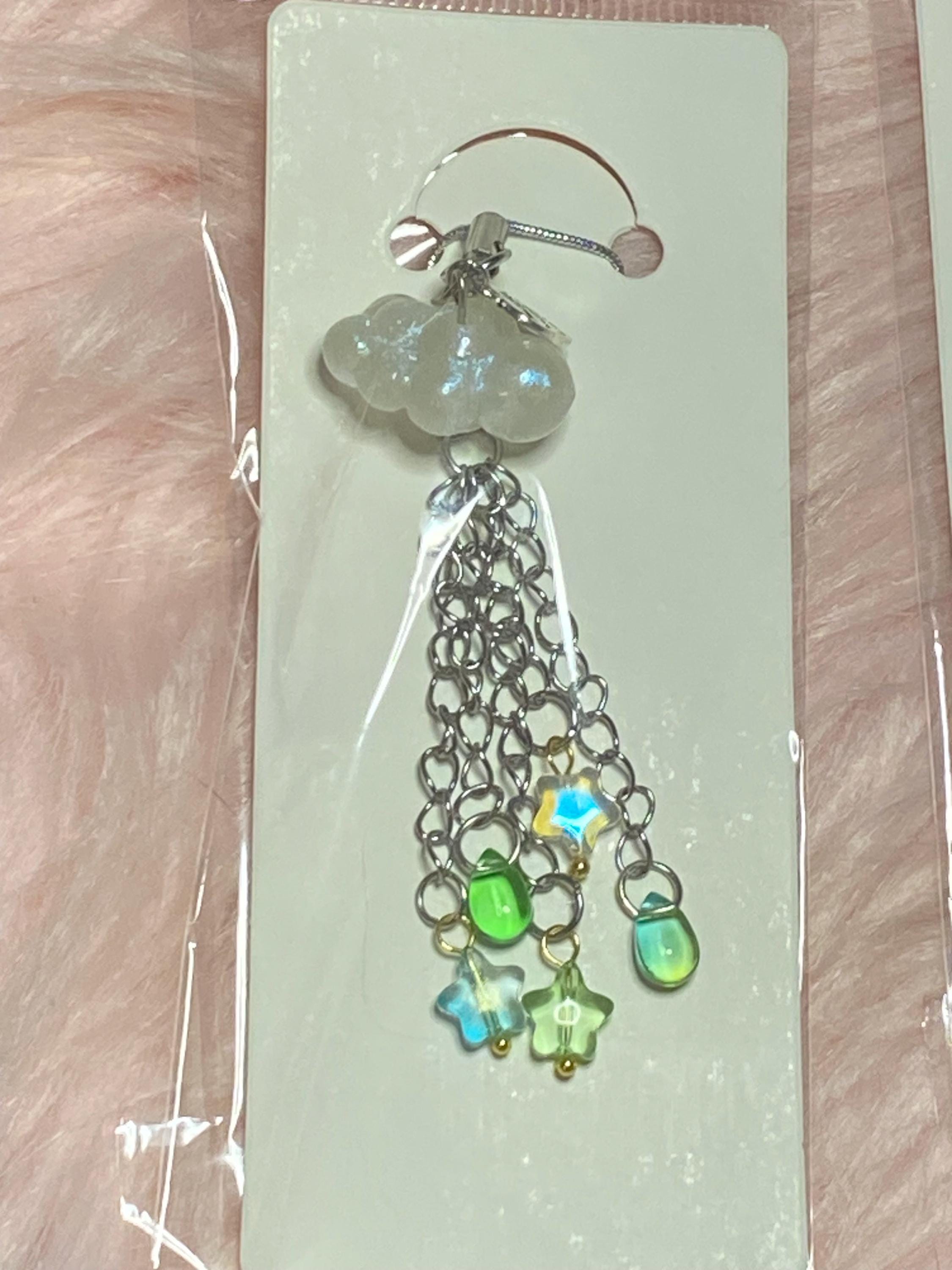 Rain Cloud Phone Charm