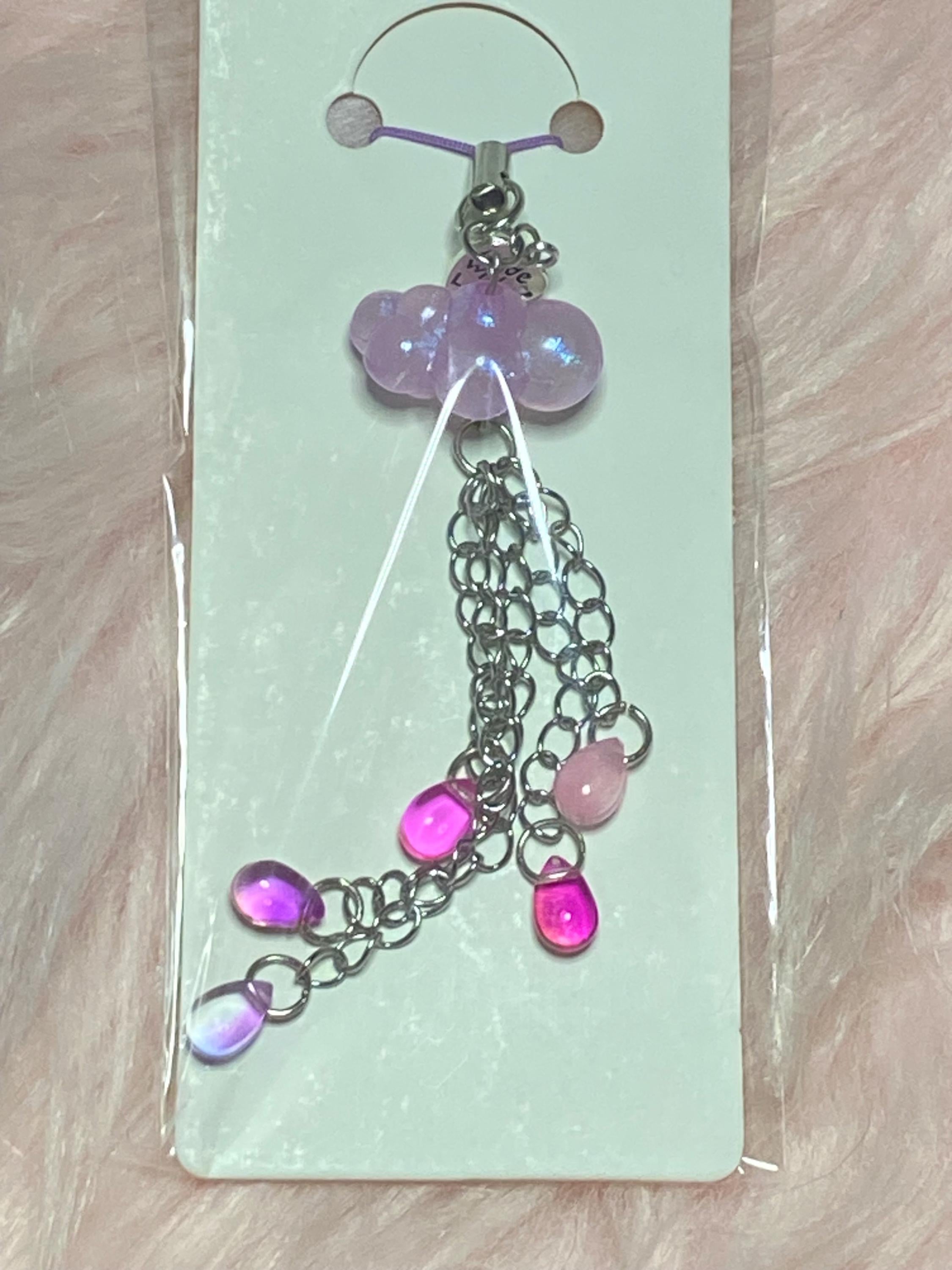 Rain Cloud Phone Charm