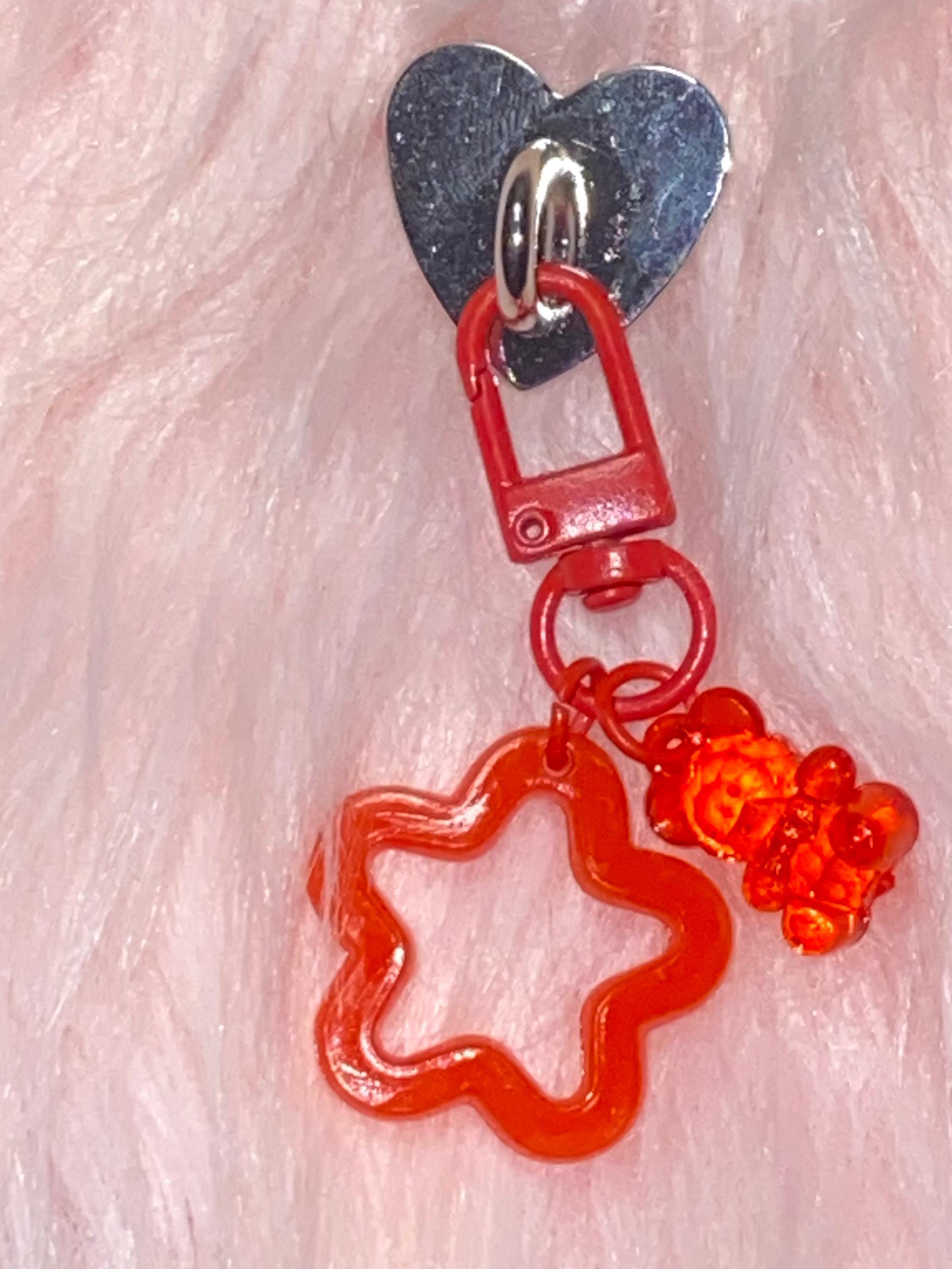 Stary Bear Charm Keychain