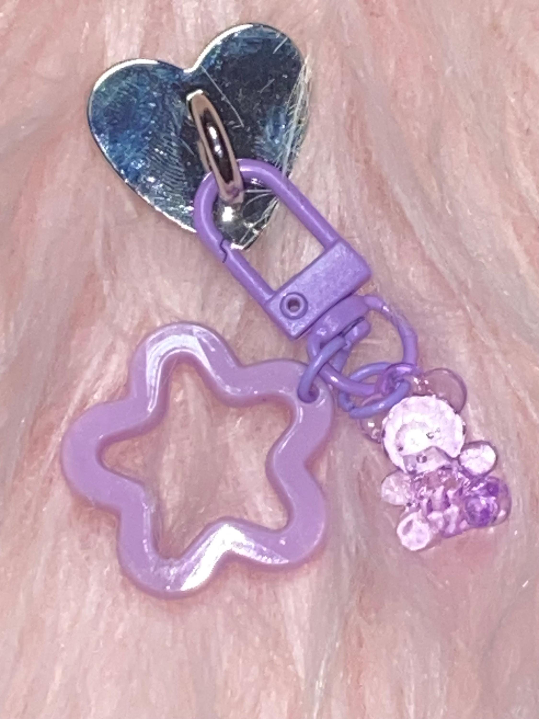 Stary Bear Charm Keychain