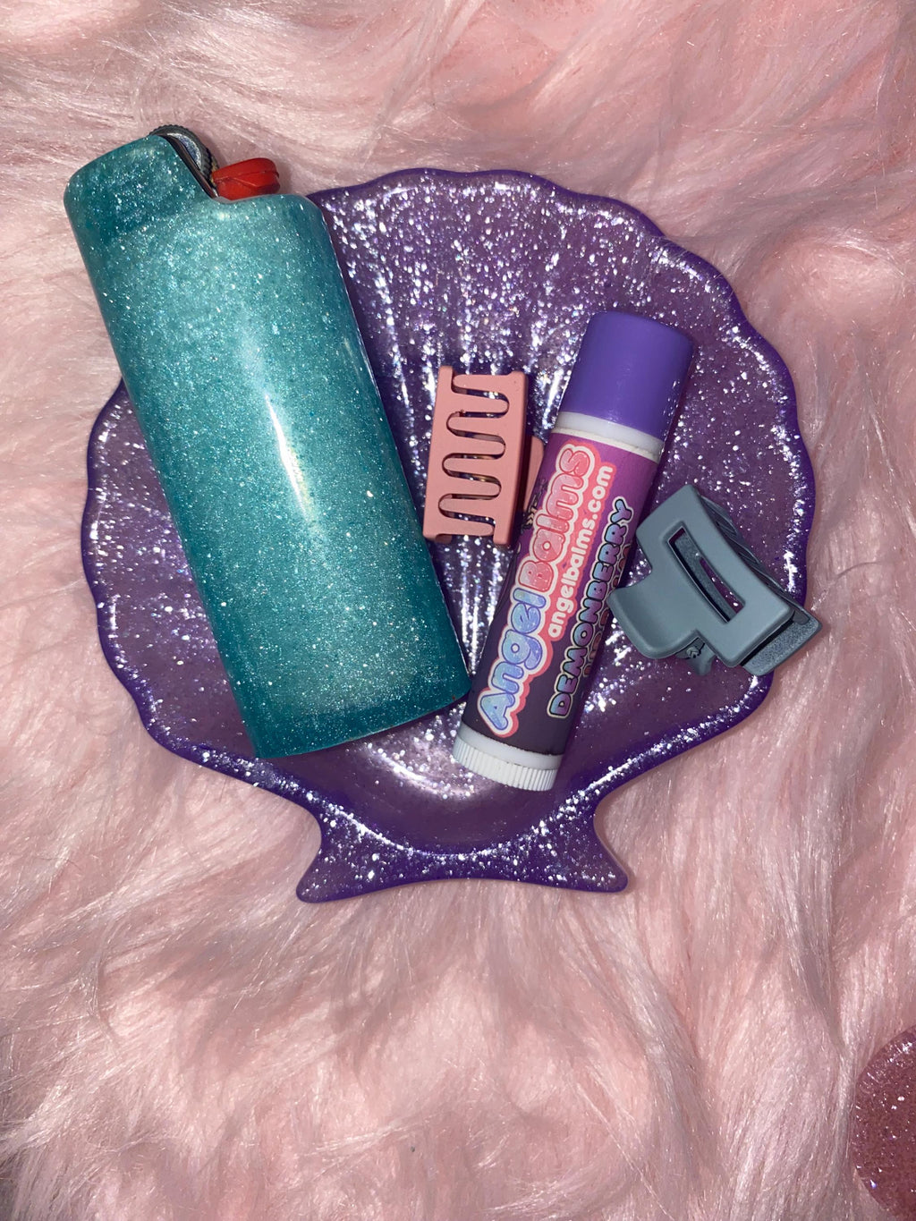 Light Purple BIC Lighter Case