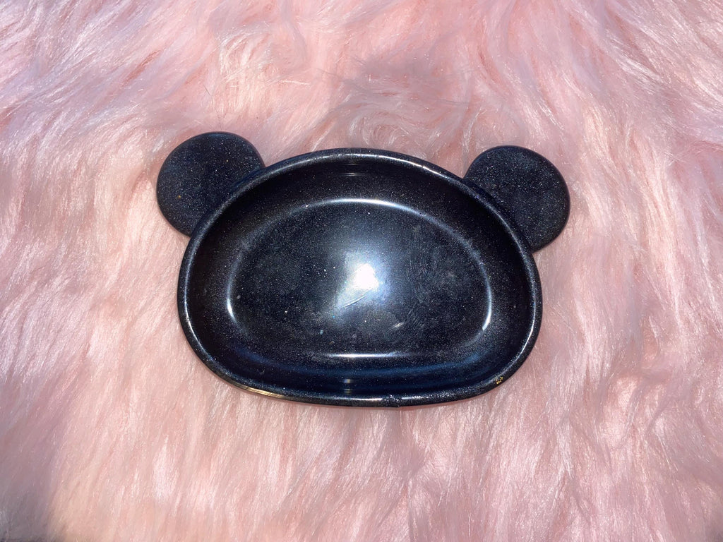 Resin Bear Trinket Tray