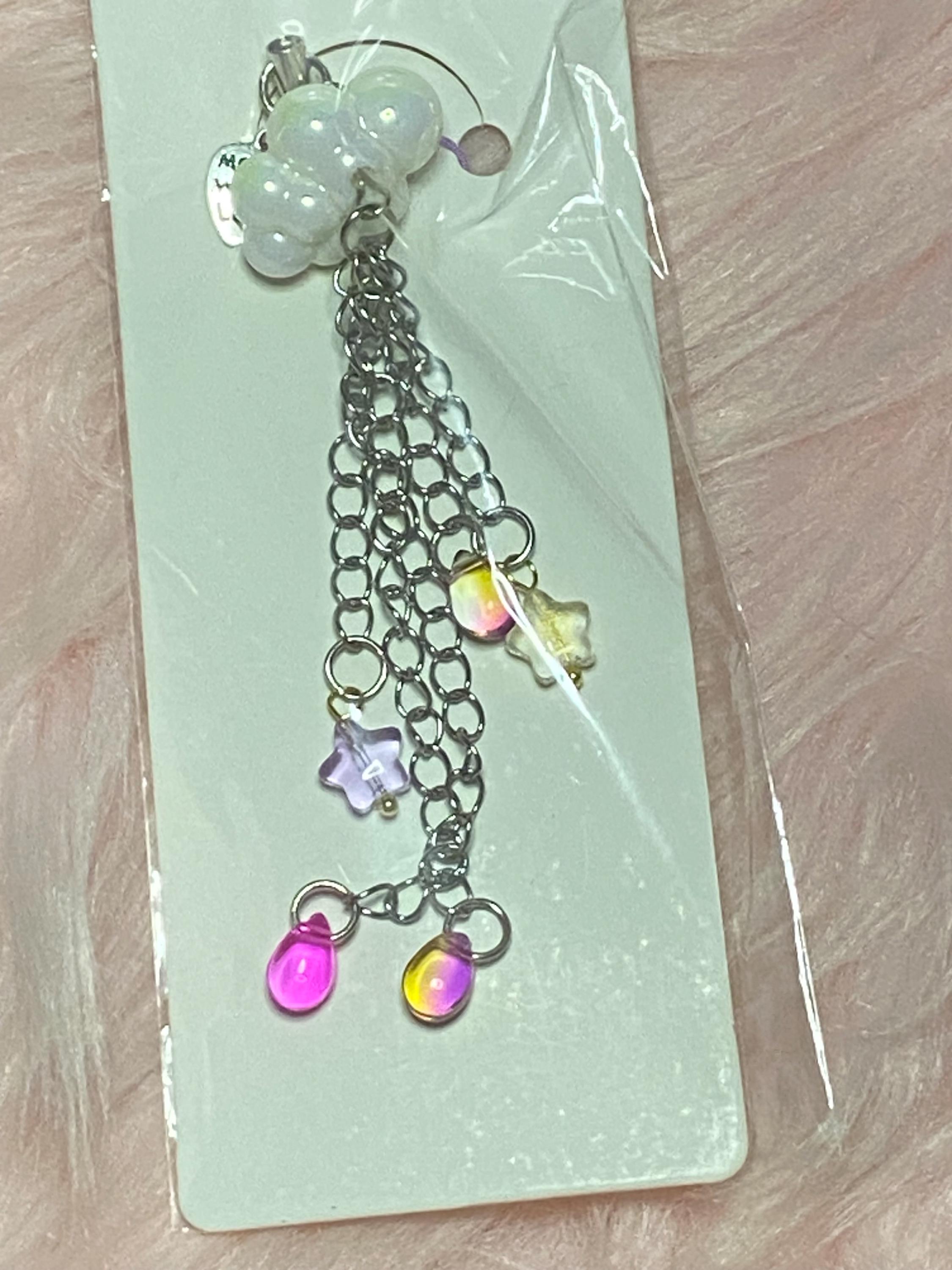 Rain Cloud Phone Charm