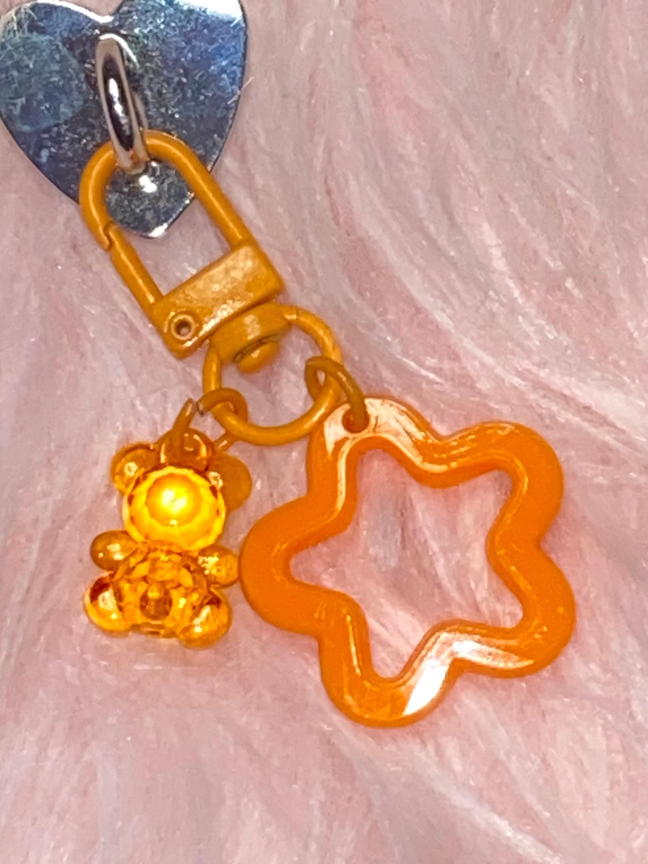 Stary Bear Charm Keychain