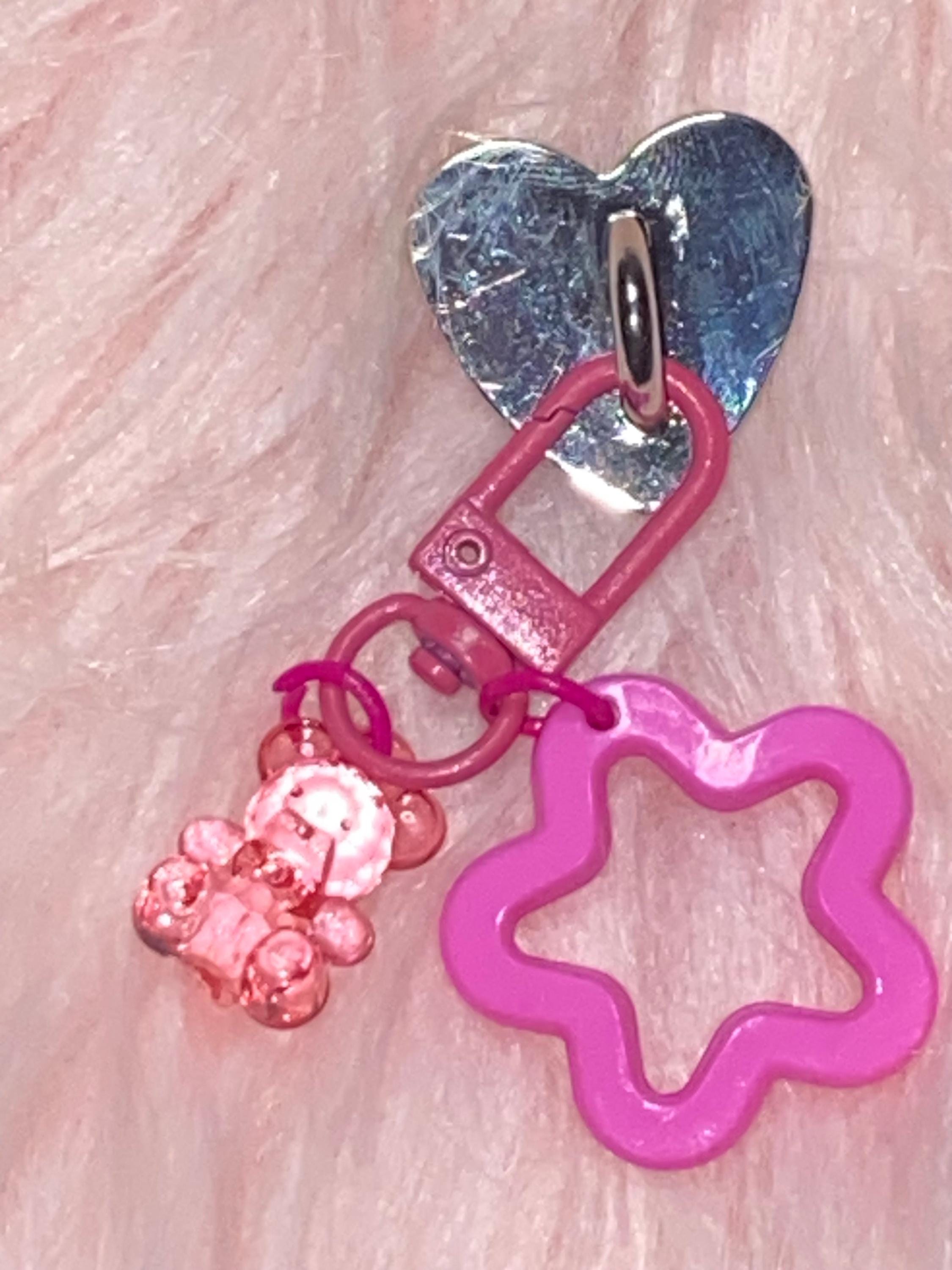 Stary Bear Charm Keychain