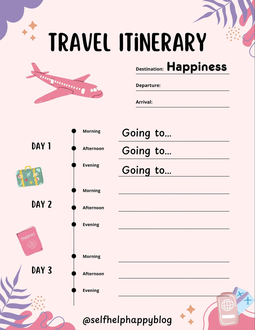 Travel Itinerary