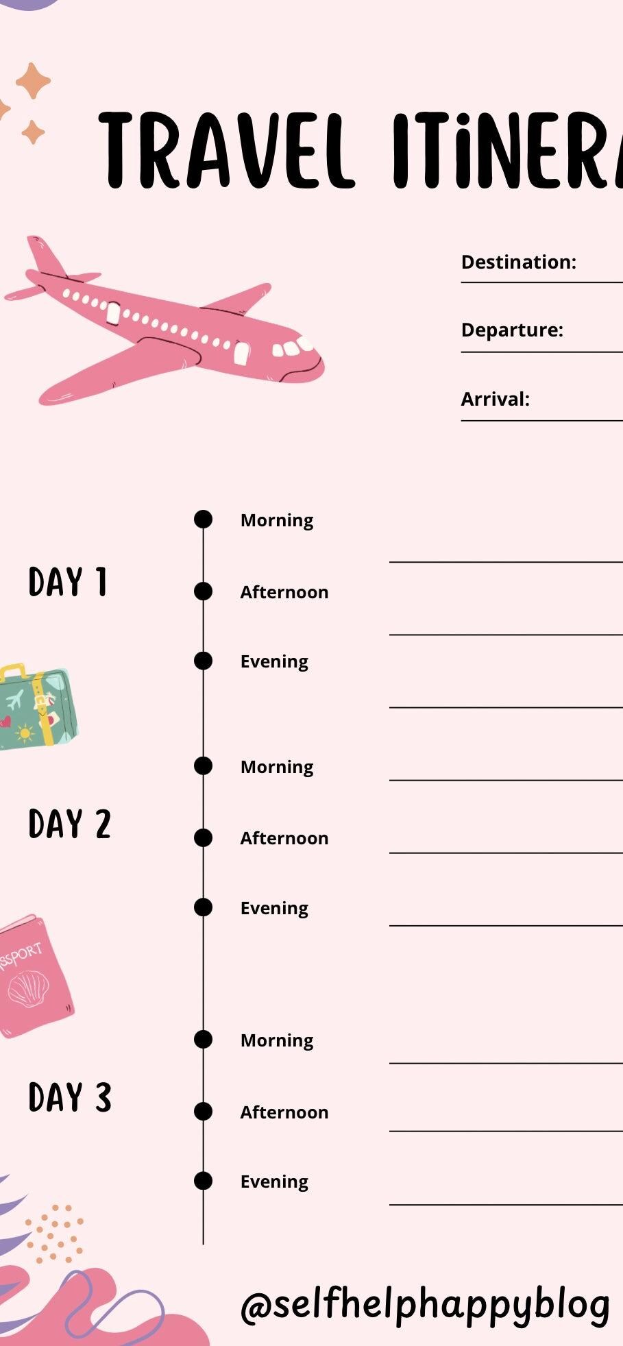 Travel Itinerary