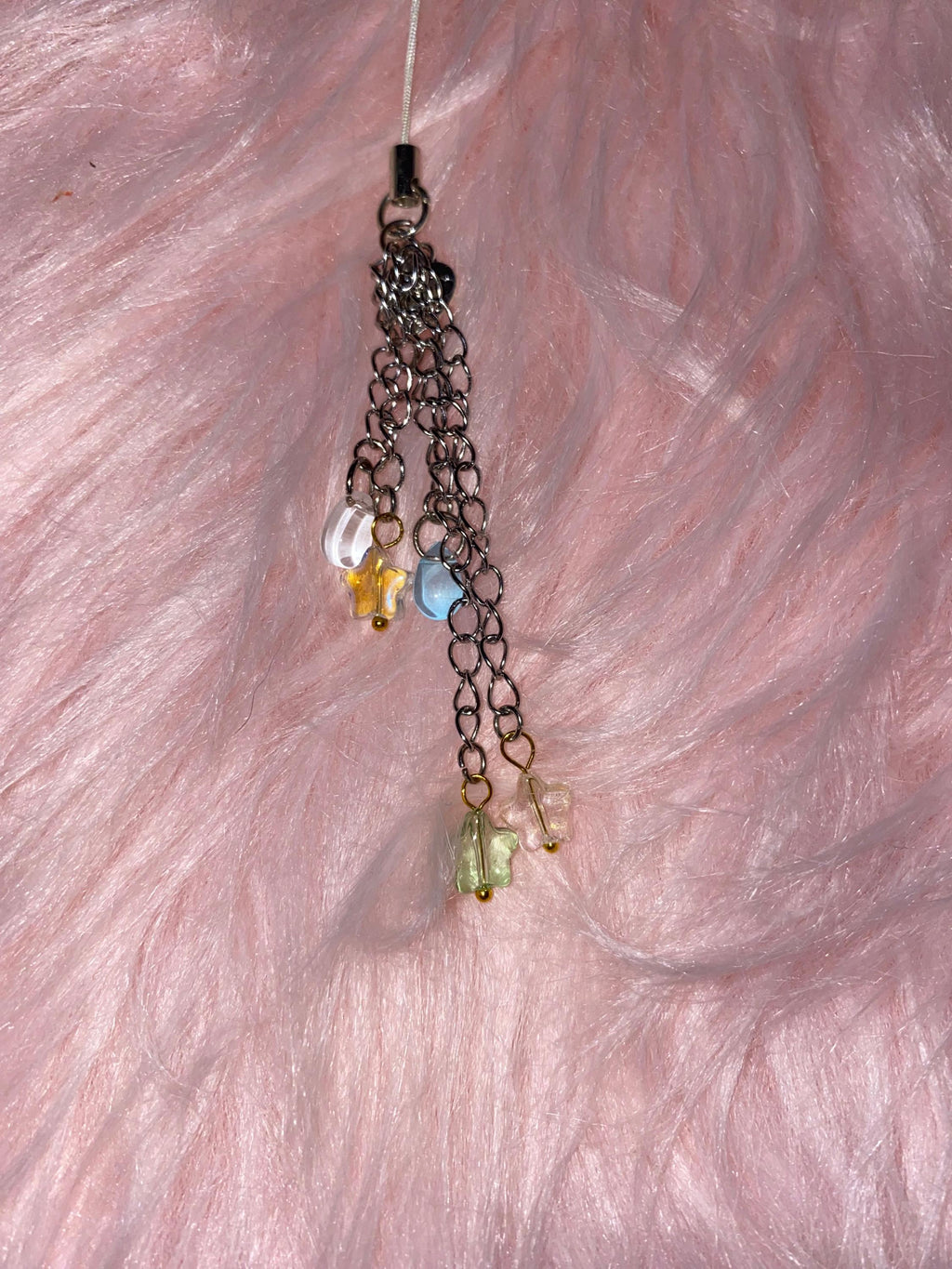 Stars Phone Charm, Stars and Raindrops Charm